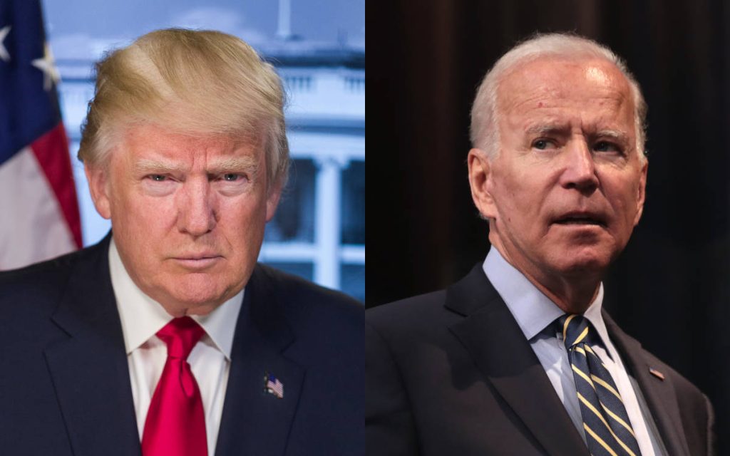 débat Trump Biden guerre