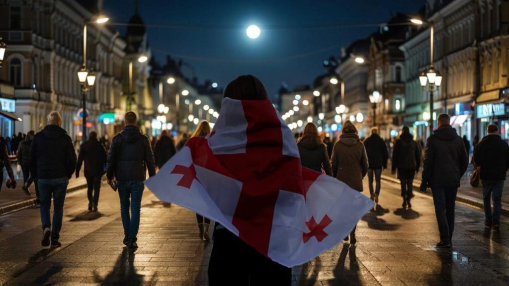Georgia proteste